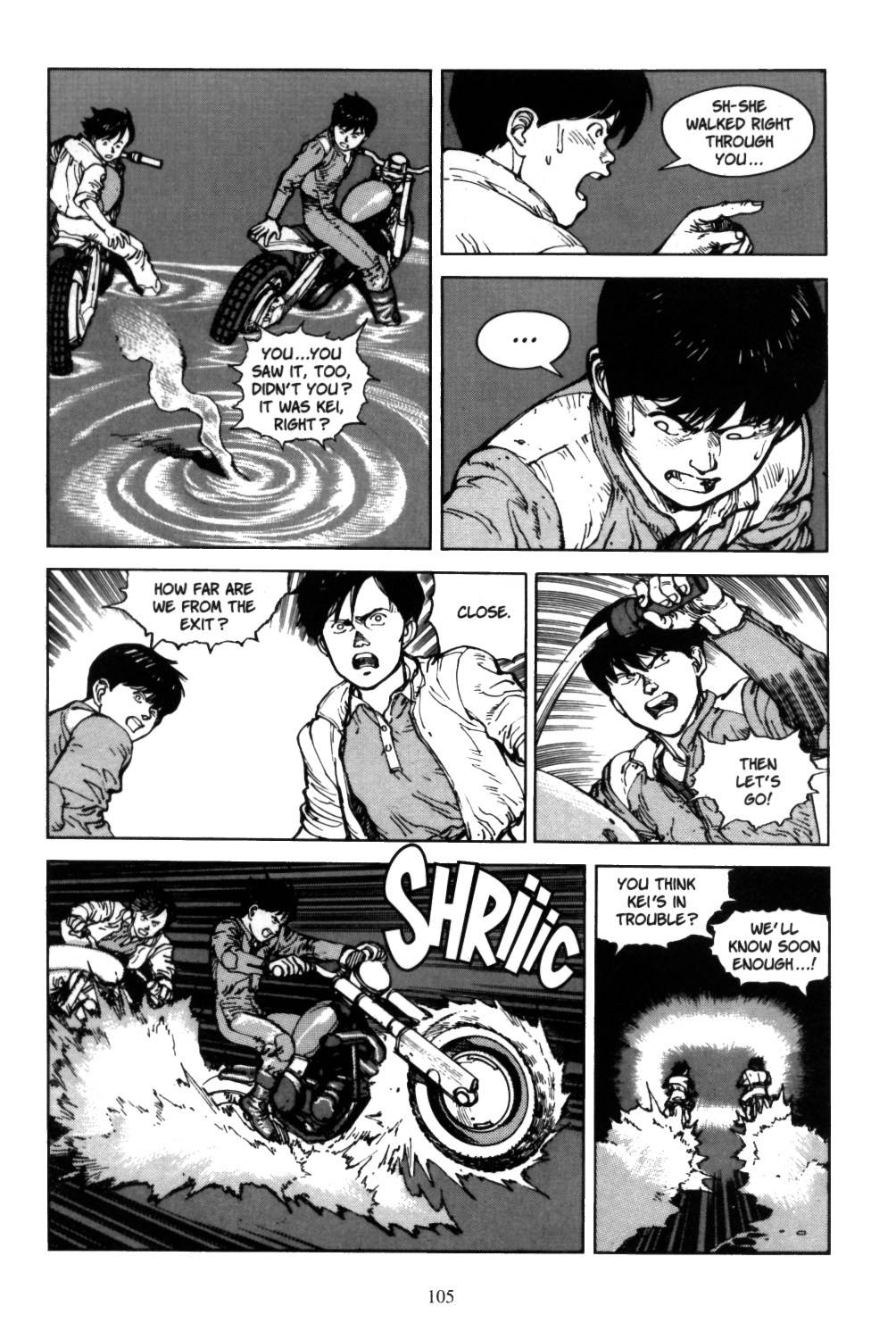 Akira chapter 5.1 page 103