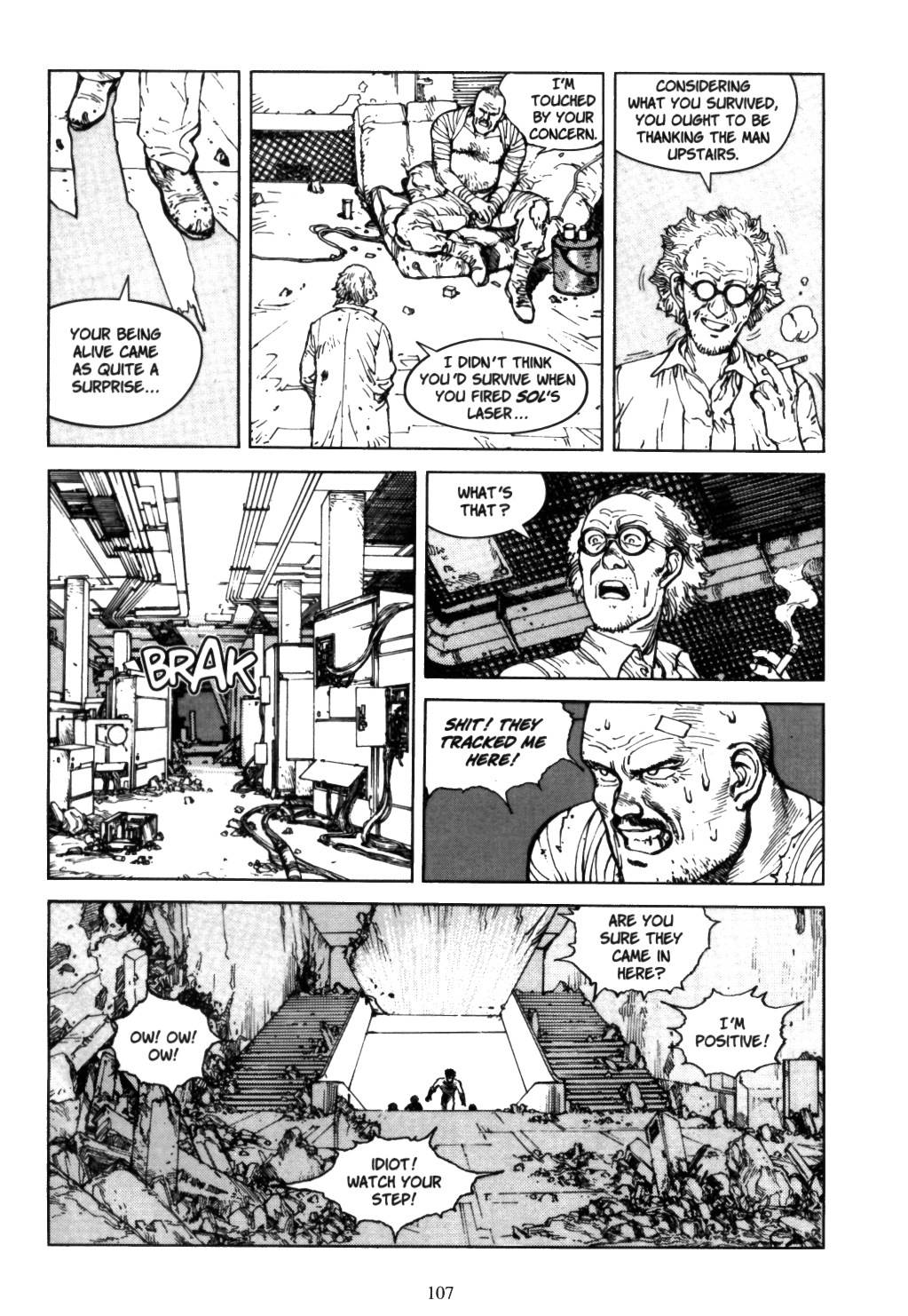 Akira chapter 5.1 page 105