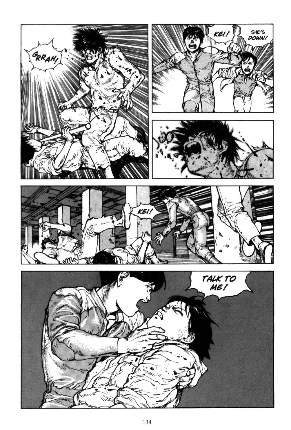 Akira chapter 5.1 page 132