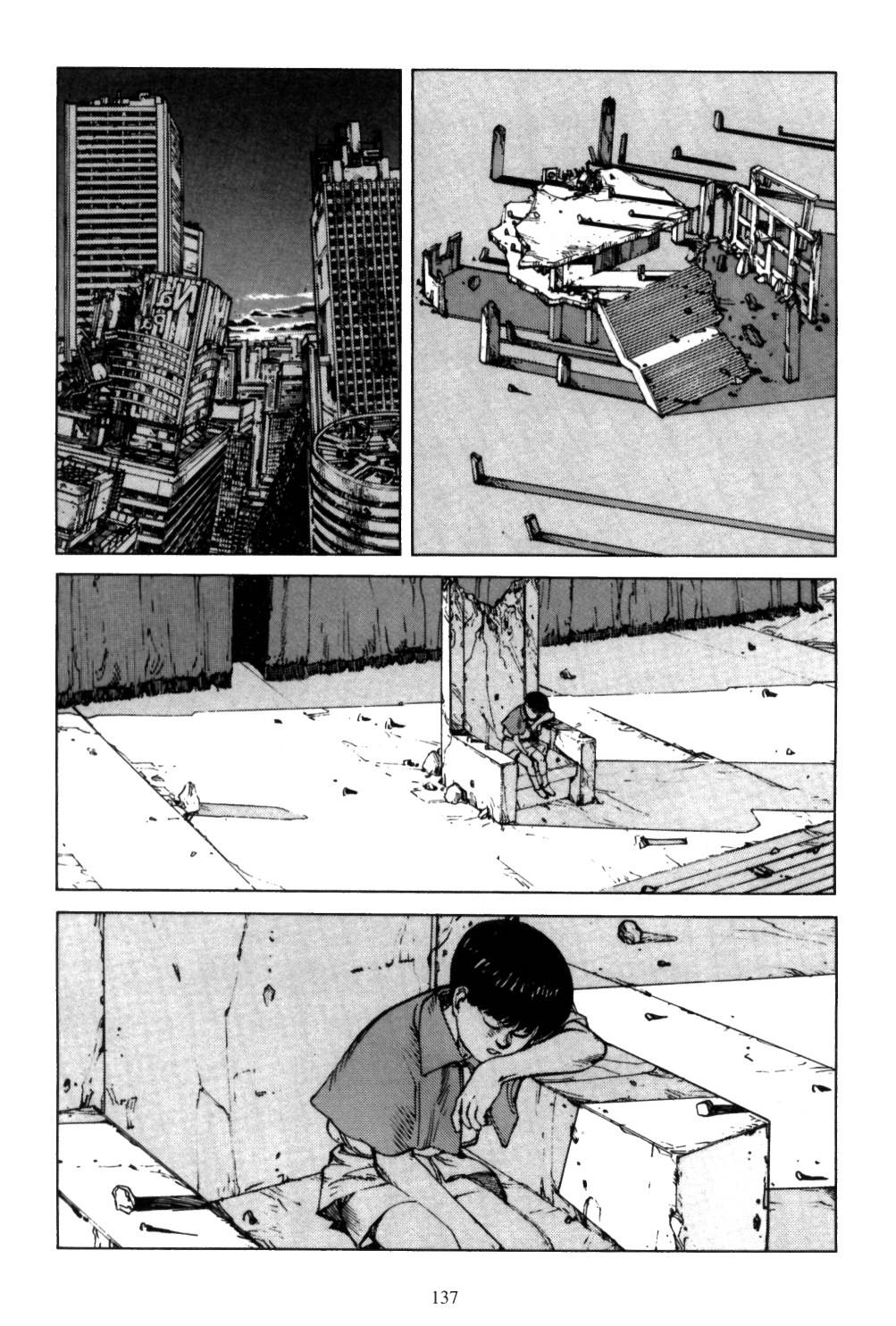 Akira chapter 5.1 page 135
