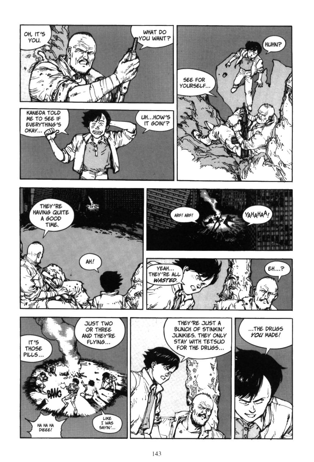 Akira chapter 5.1 page 141