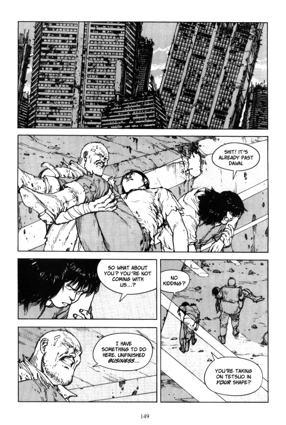 Akira chapter 5.1 page 147