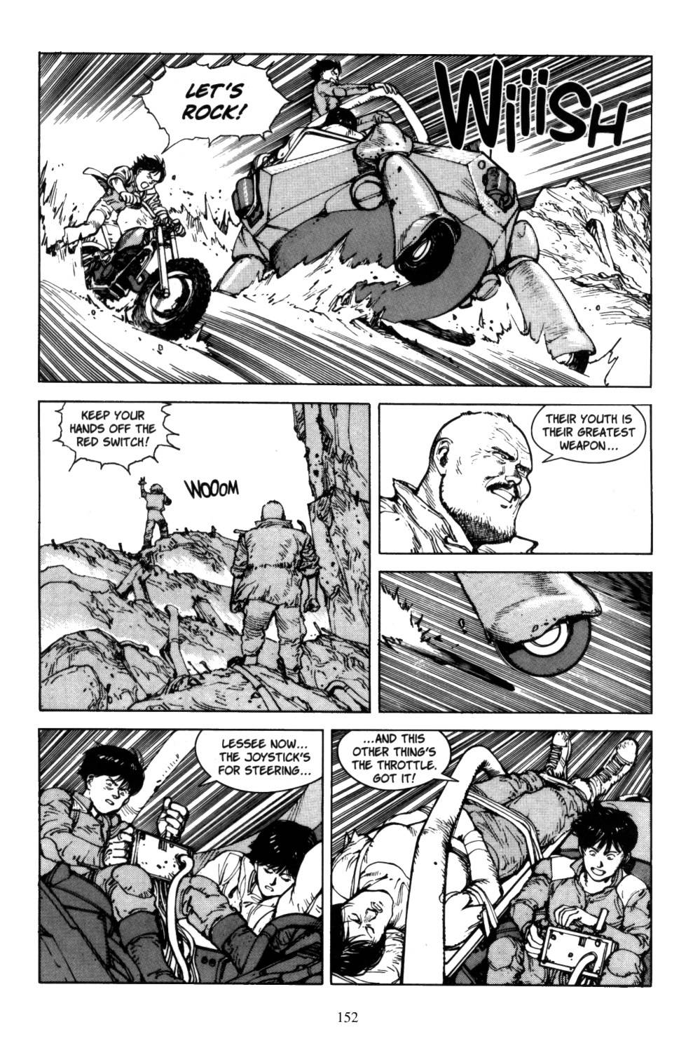 Akira chapter 5.1 page 150