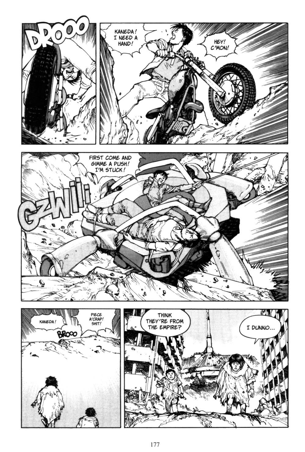 Akira chapter 5.1 page 175