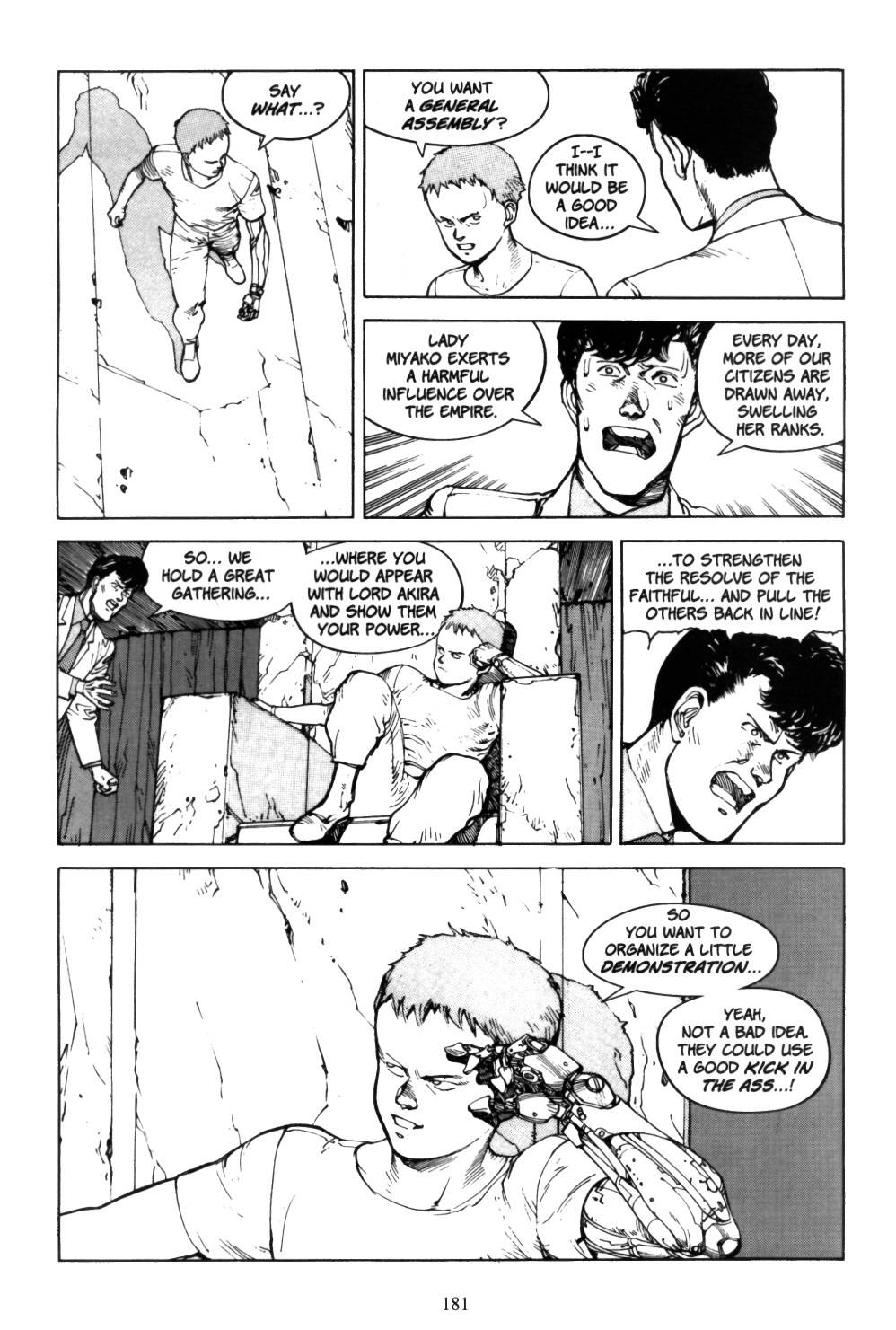Akira chapter 5.1 page 179