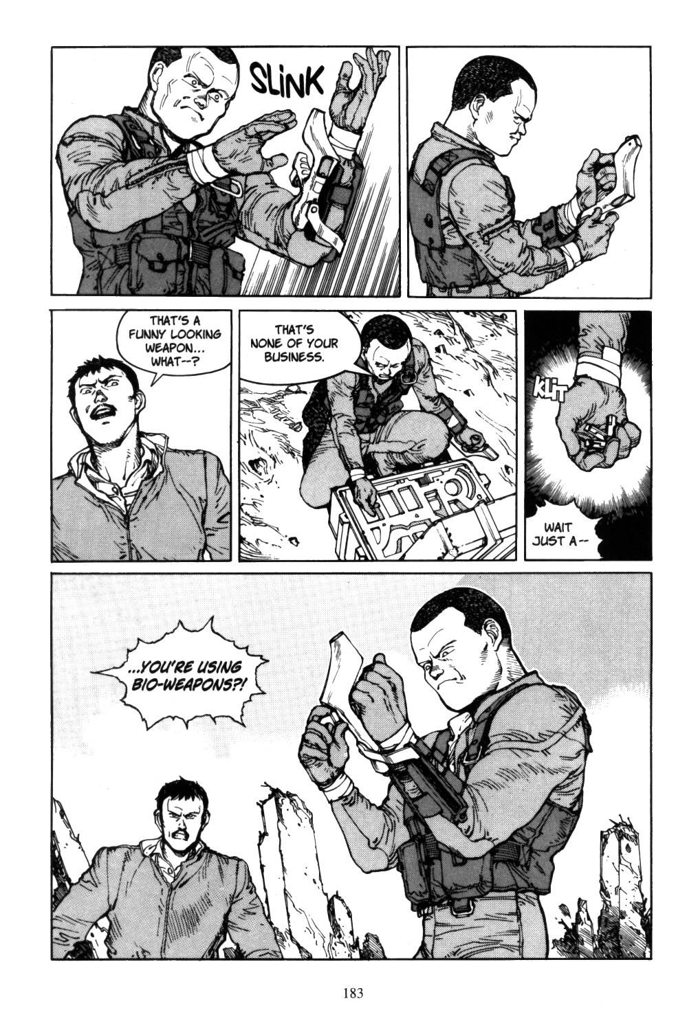 Akira chapter 5.1 page 181