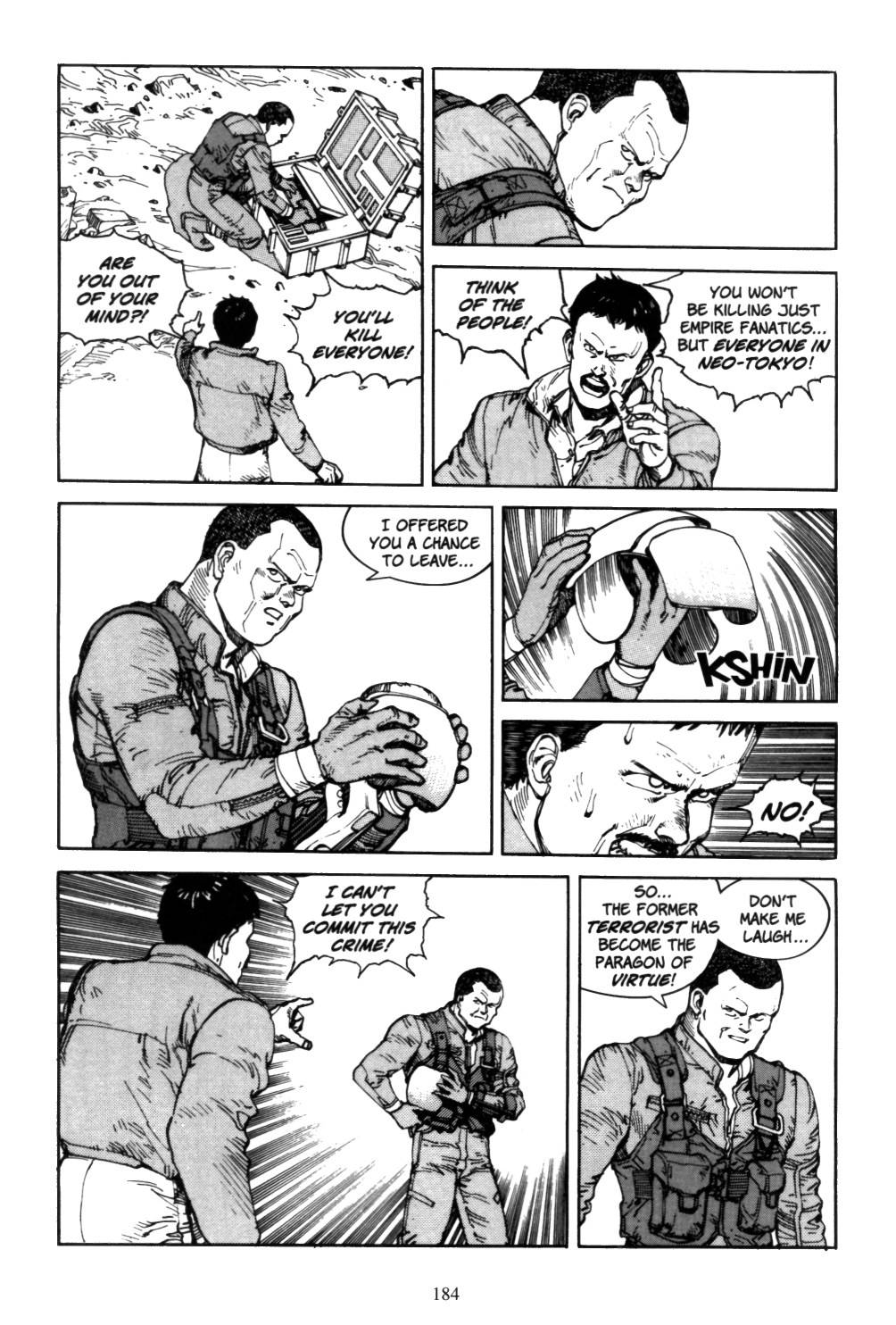 Akira chapter 5.1 page 182