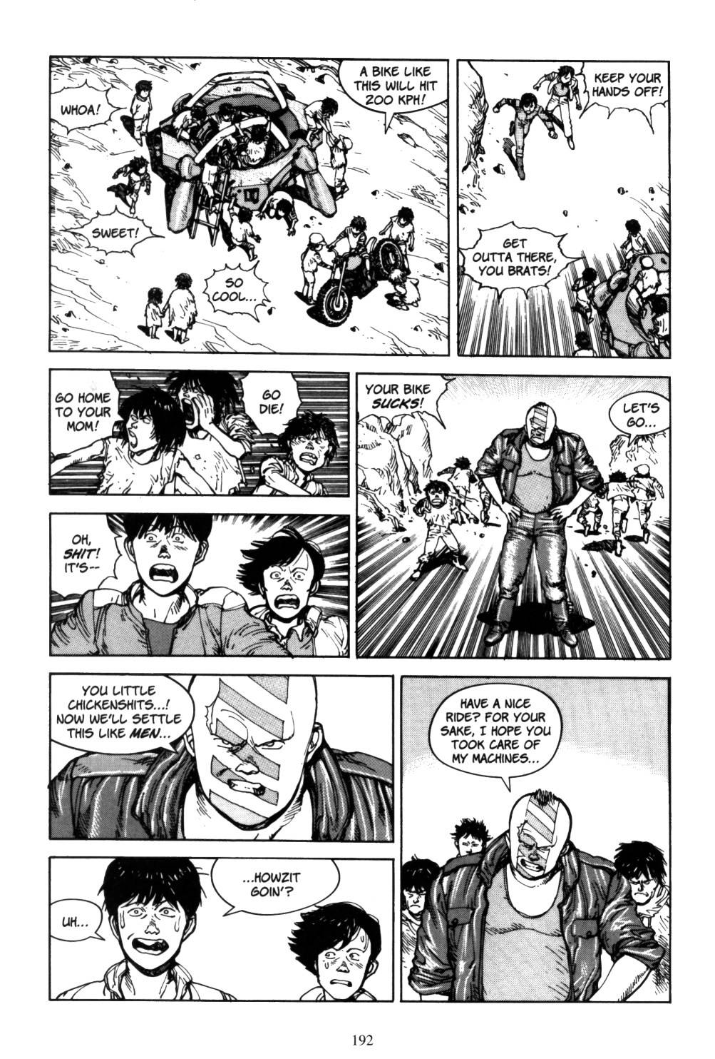 Akira chapter 5.1 page 190