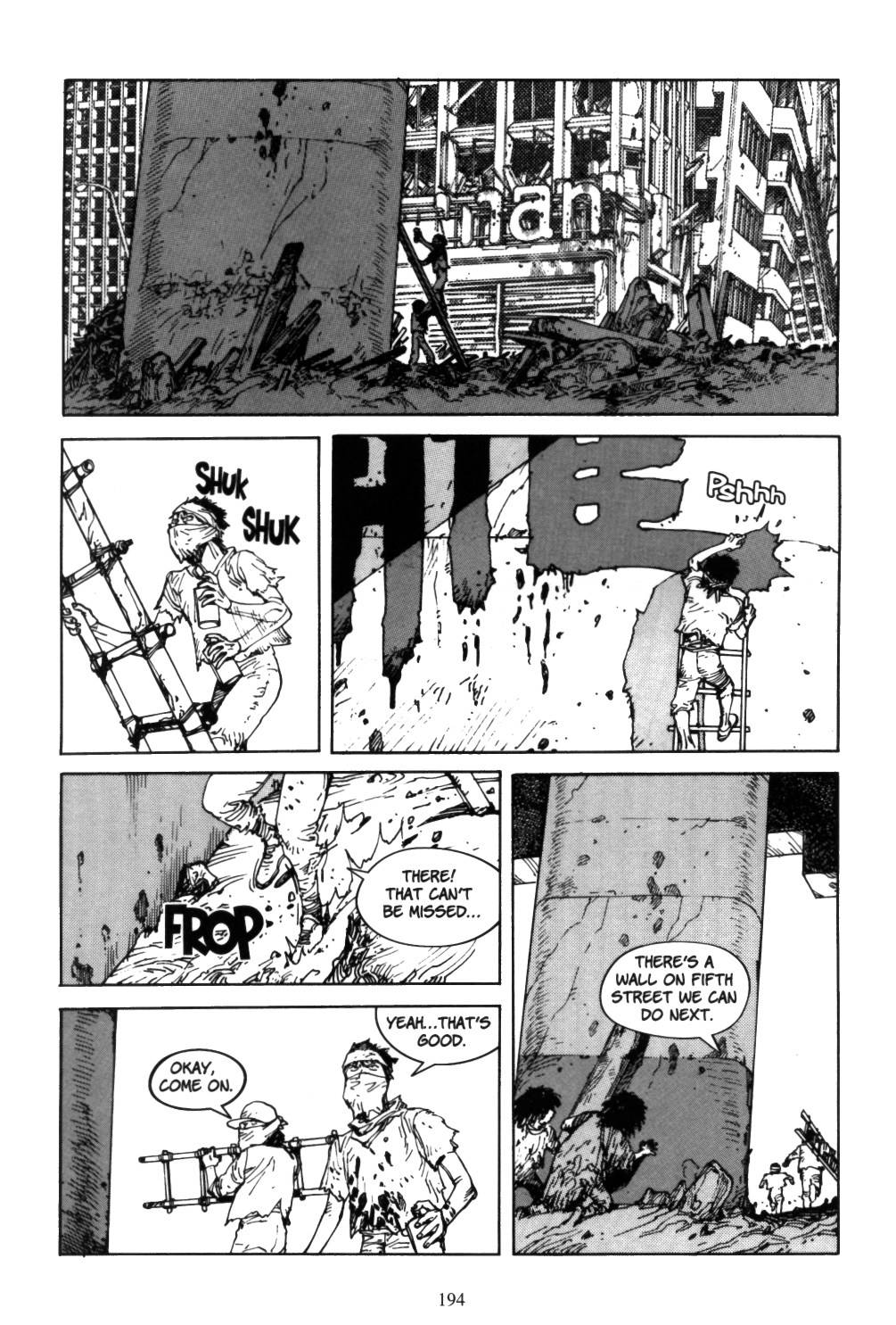 Akira chapter 5.1 page 192