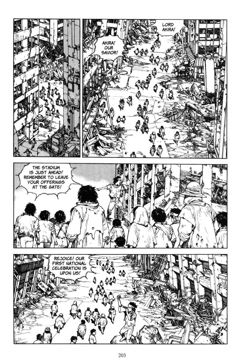 Akira chapter 5.1 page 200