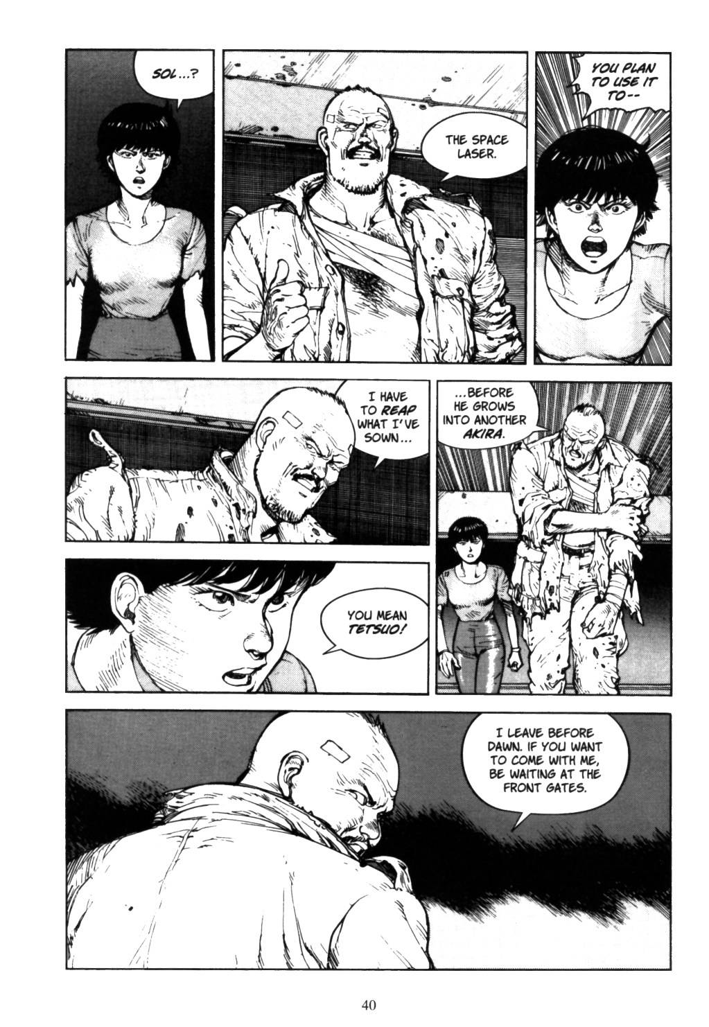 Akira chapter 5.1 page 38