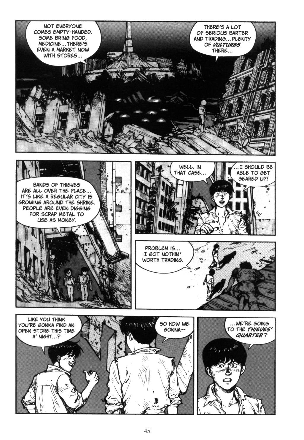 Akira chapter 5.1 page 43