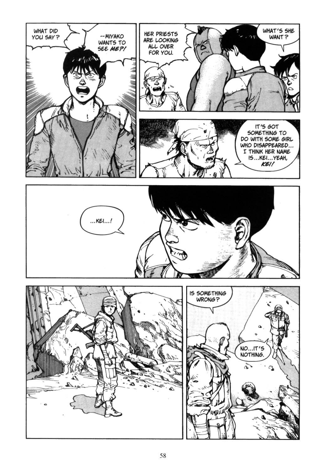 Akira chapter 5.1 page 56