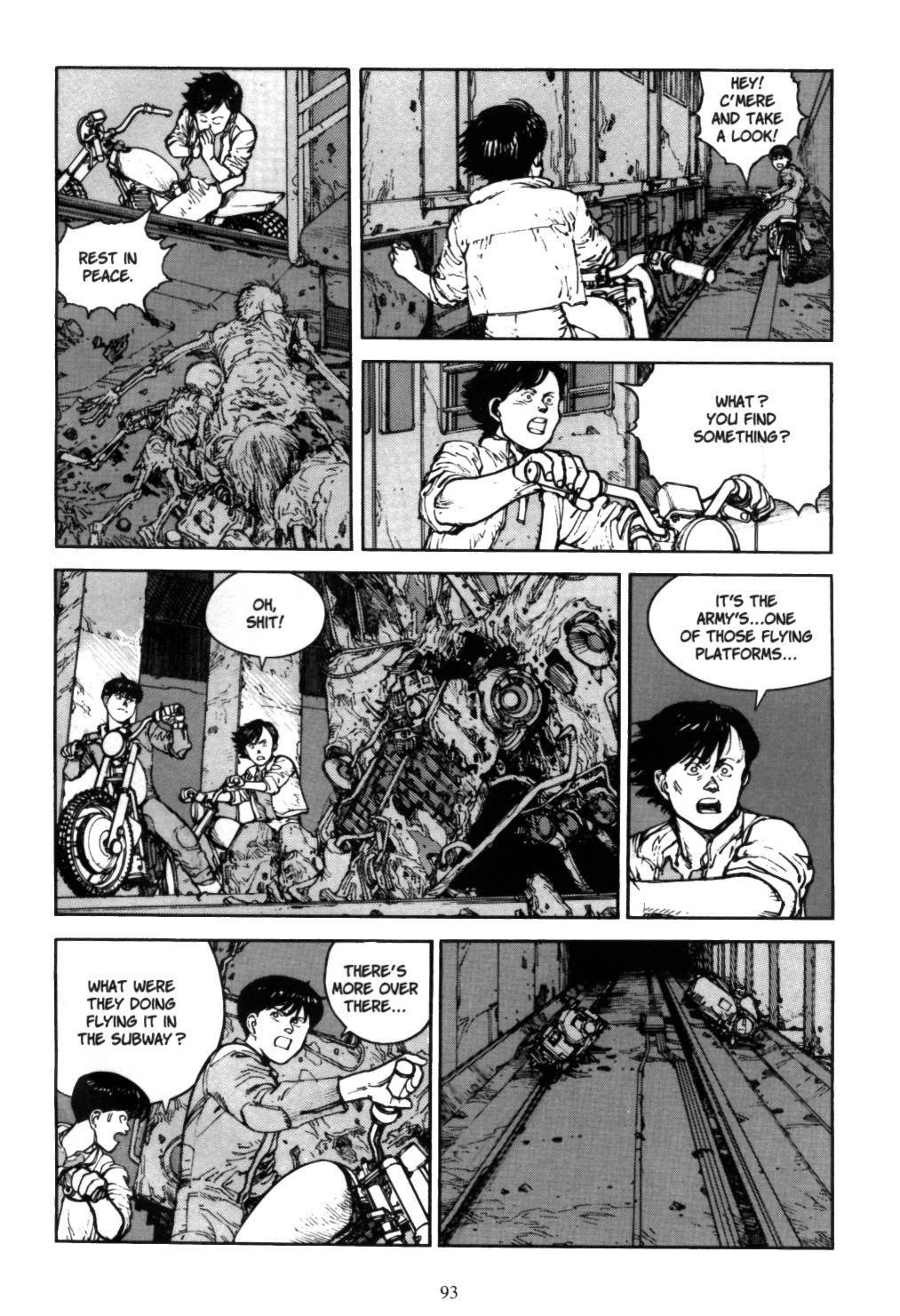 Akira chapter 5.1 page 91