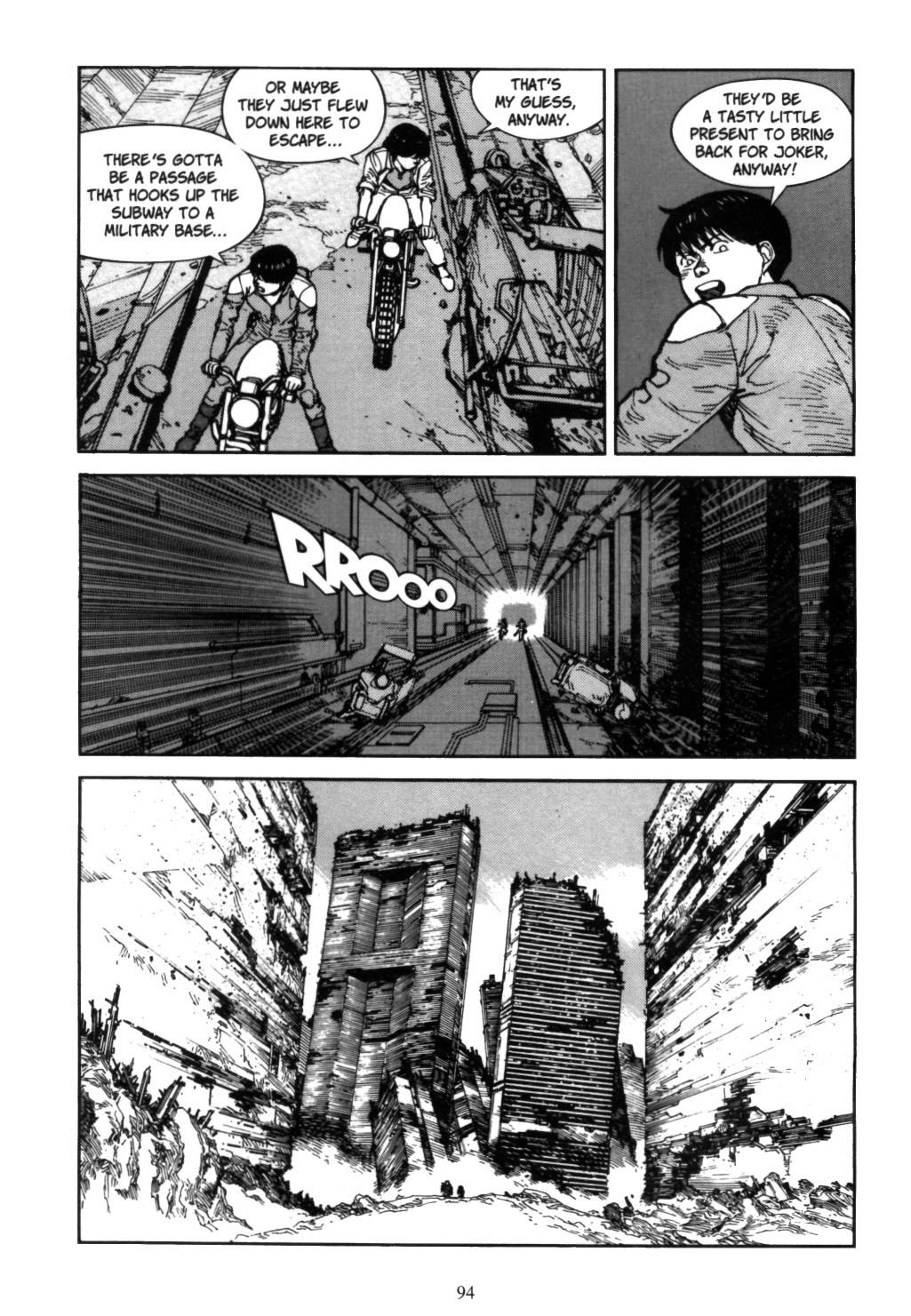 Akira chapter 5.1 page 92