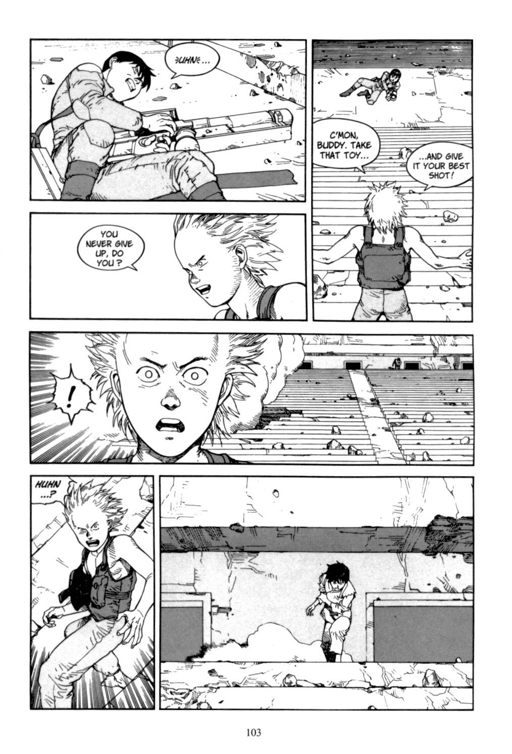 Akira chapter 6.1 page 102