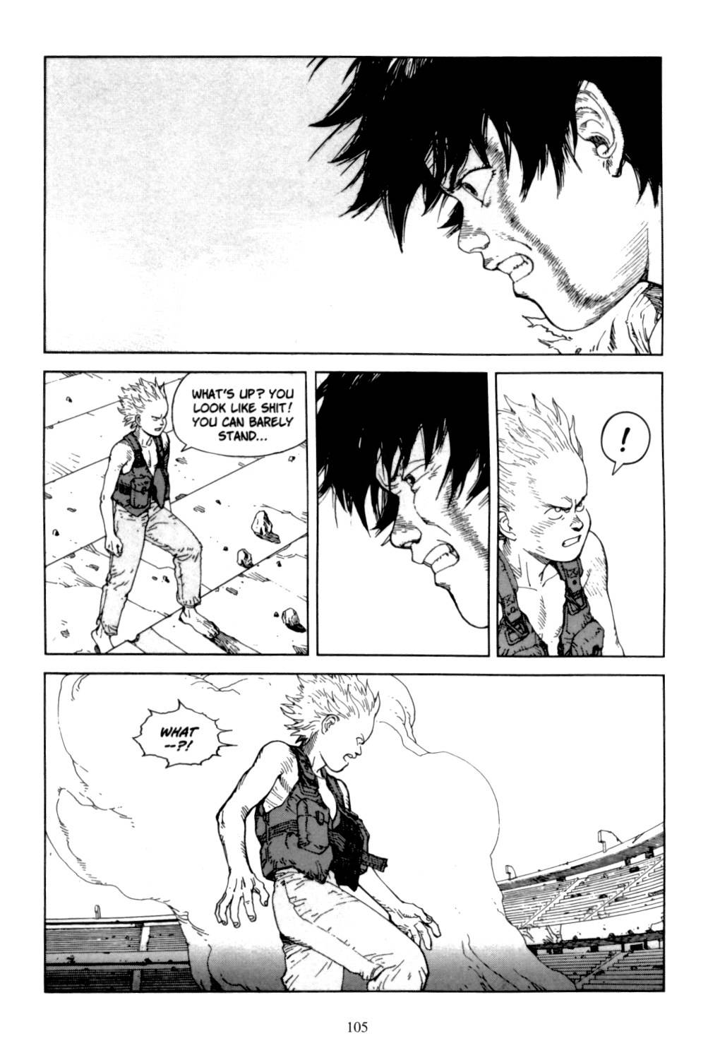 Akira chapter 6.1 page 104