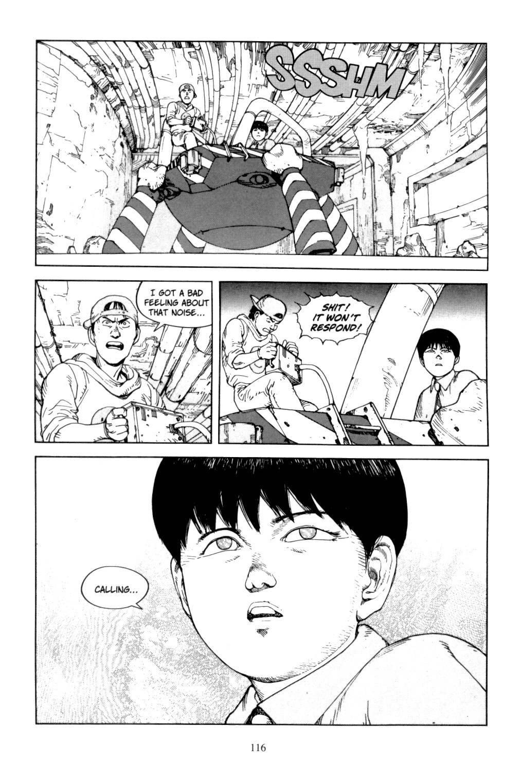 Akira chapter 6.1 page 115