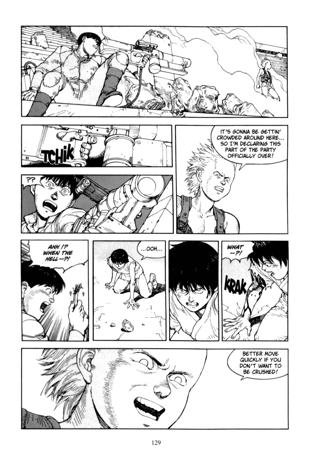 Akira chapter 6.1 page 128