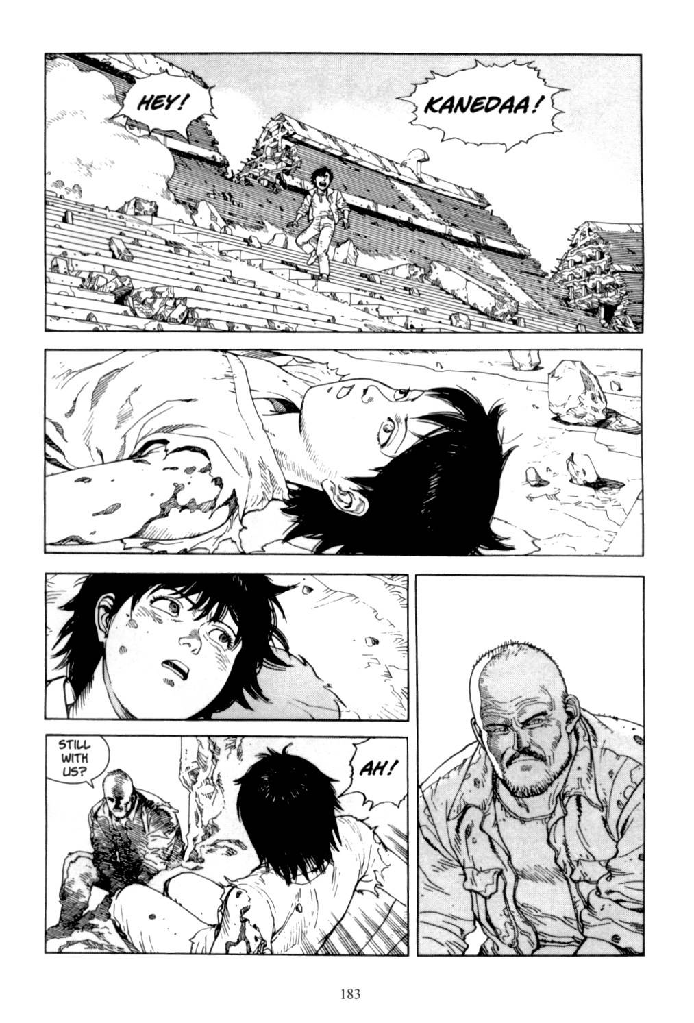 Akira chapter 6.1 page 181