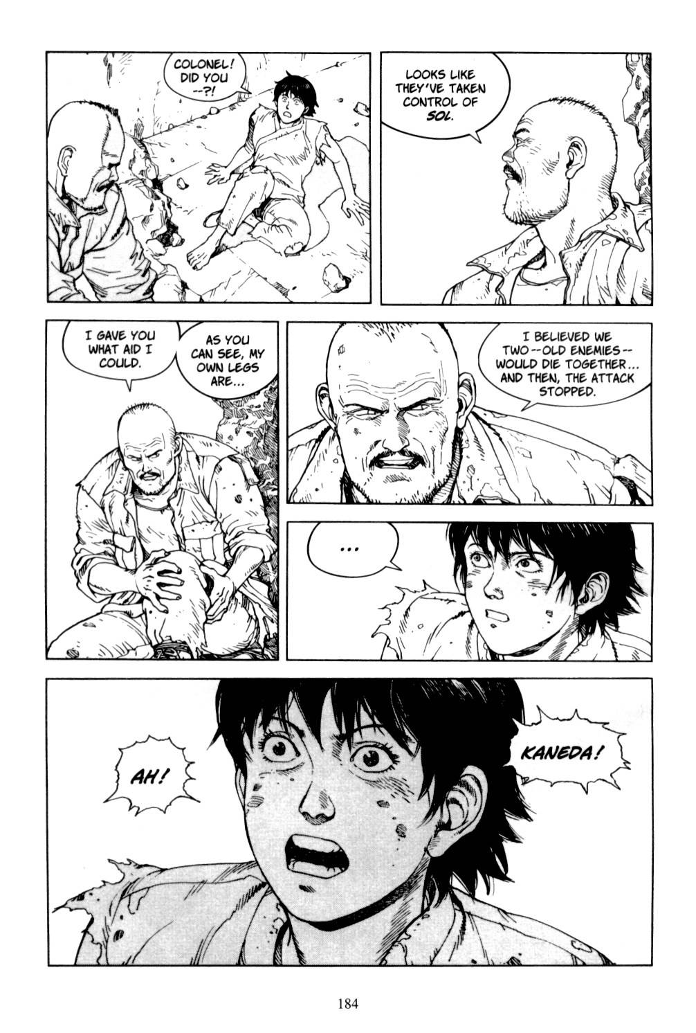 Akira chapter 6.1 page 182