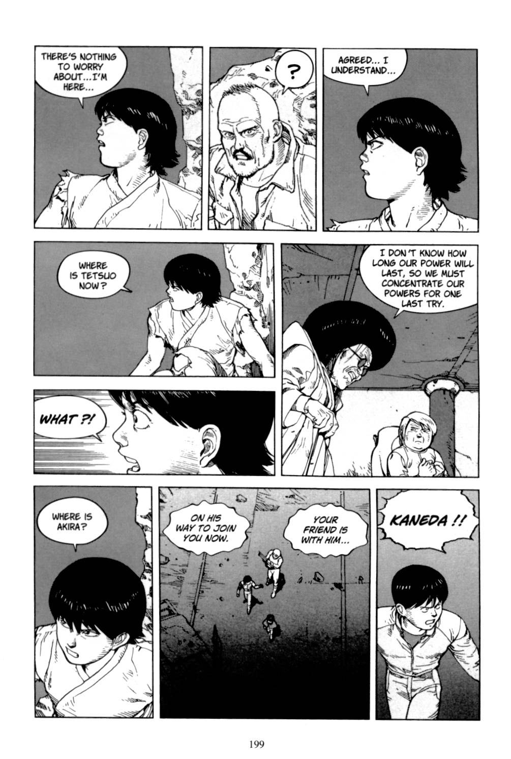 Akira chapter 6.1 page 197