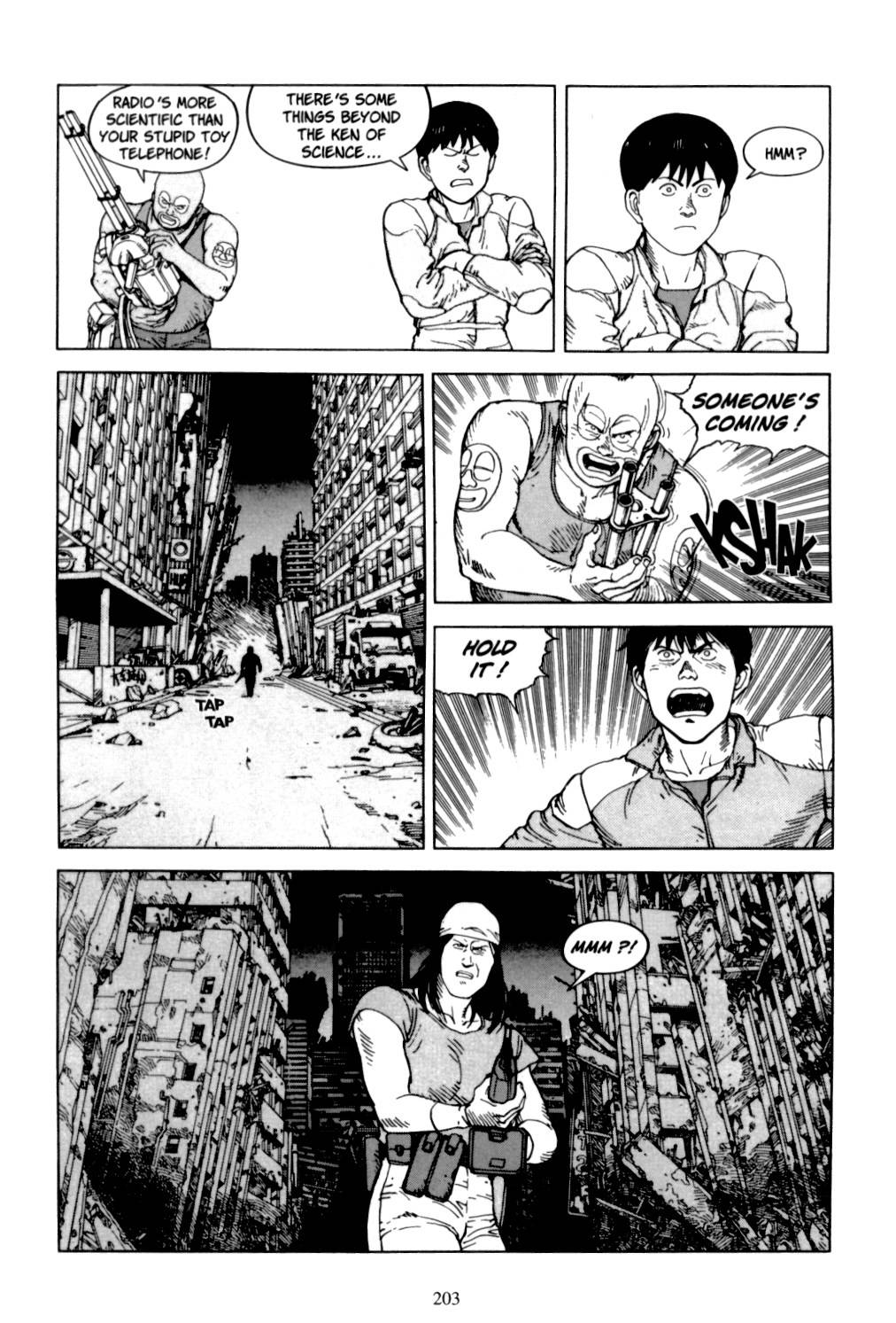 Akira chapter 6.1 page 201
