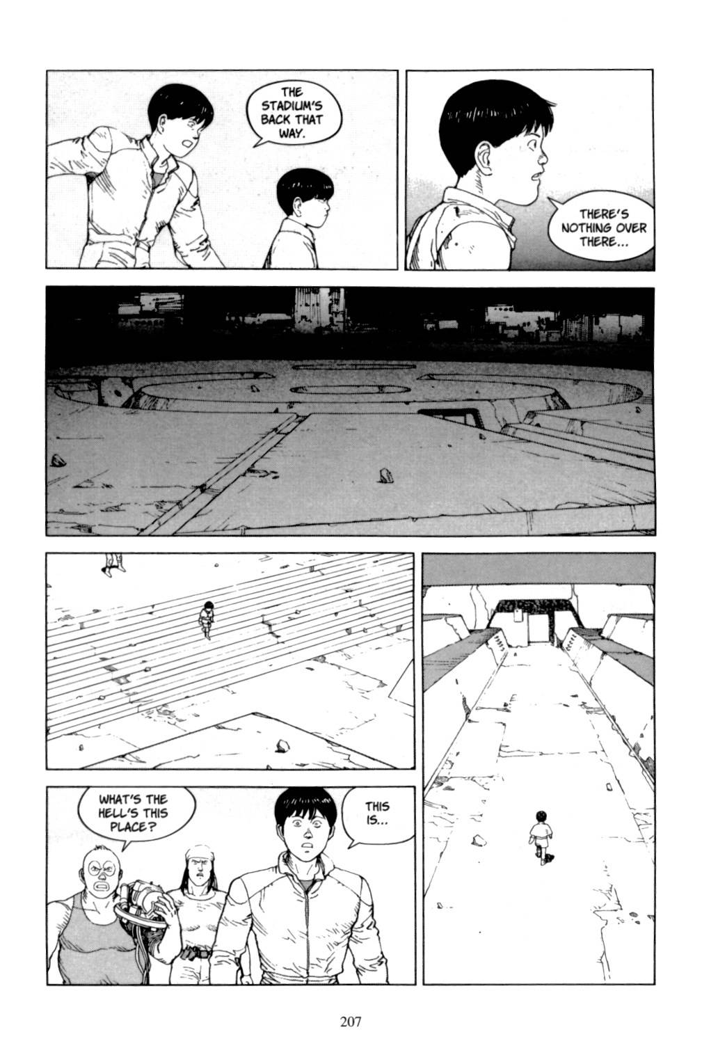 Akira chapter 6.1 page 205