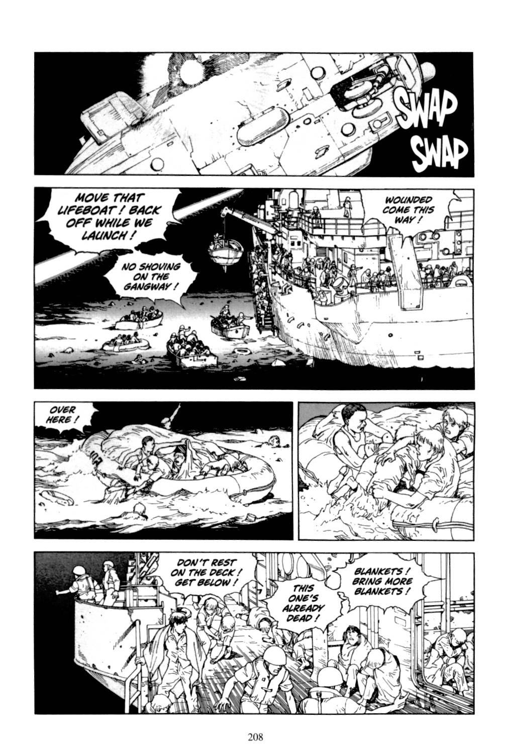 Akira chapter 6.1 page 206