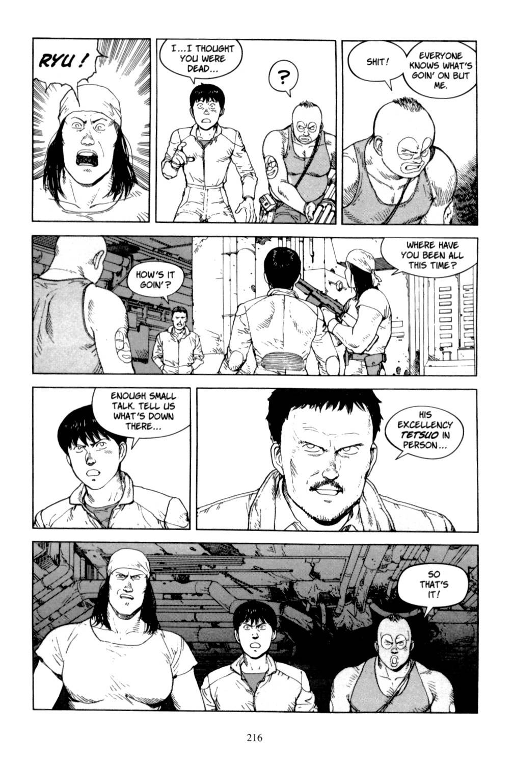 Akira chapter 6.1 page 214