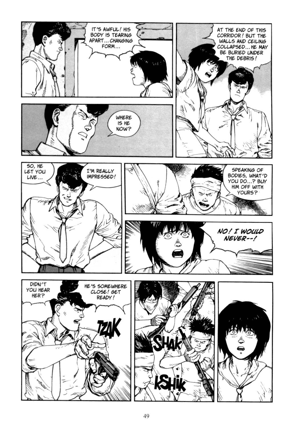 Akira chapter 6.1 page 48