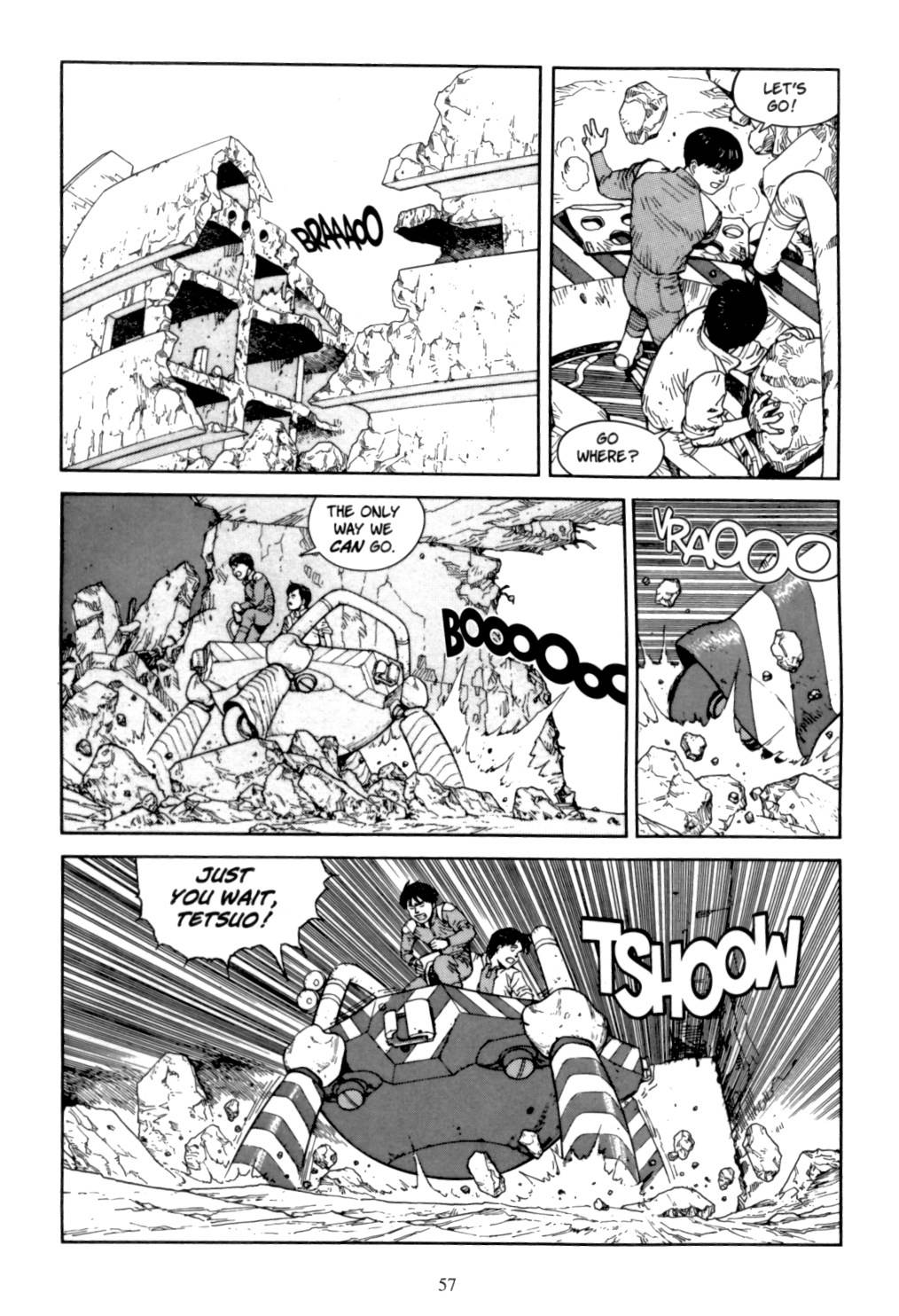 Akira chapter 6.1 page 56