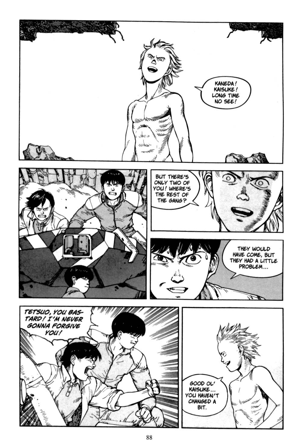 Akira chapter 6.1 page 87