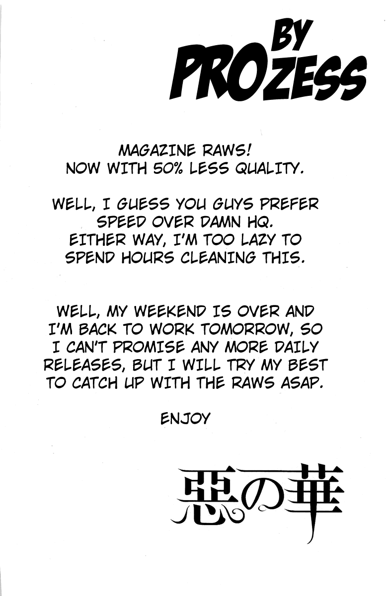 Aku no Hana chapter 38 page 1