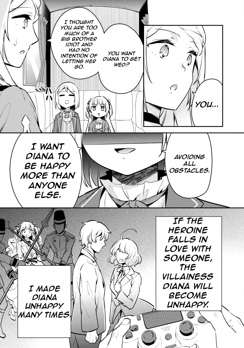 Akuyaku Reijo no Ani ni Tenseishimashita chapter 4 page 19