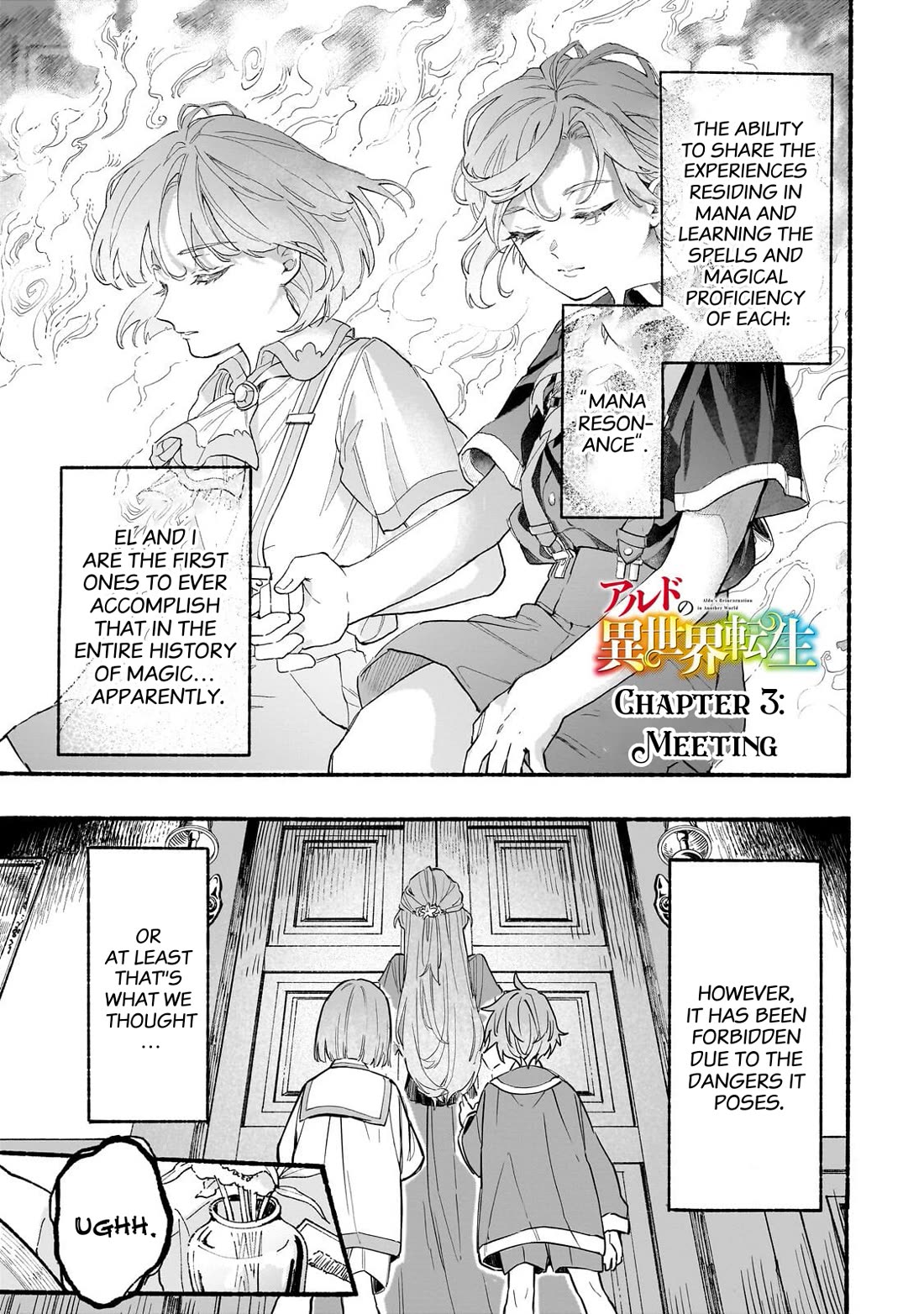 Aldo's Reincarnation in Another World chapter 3 page 2