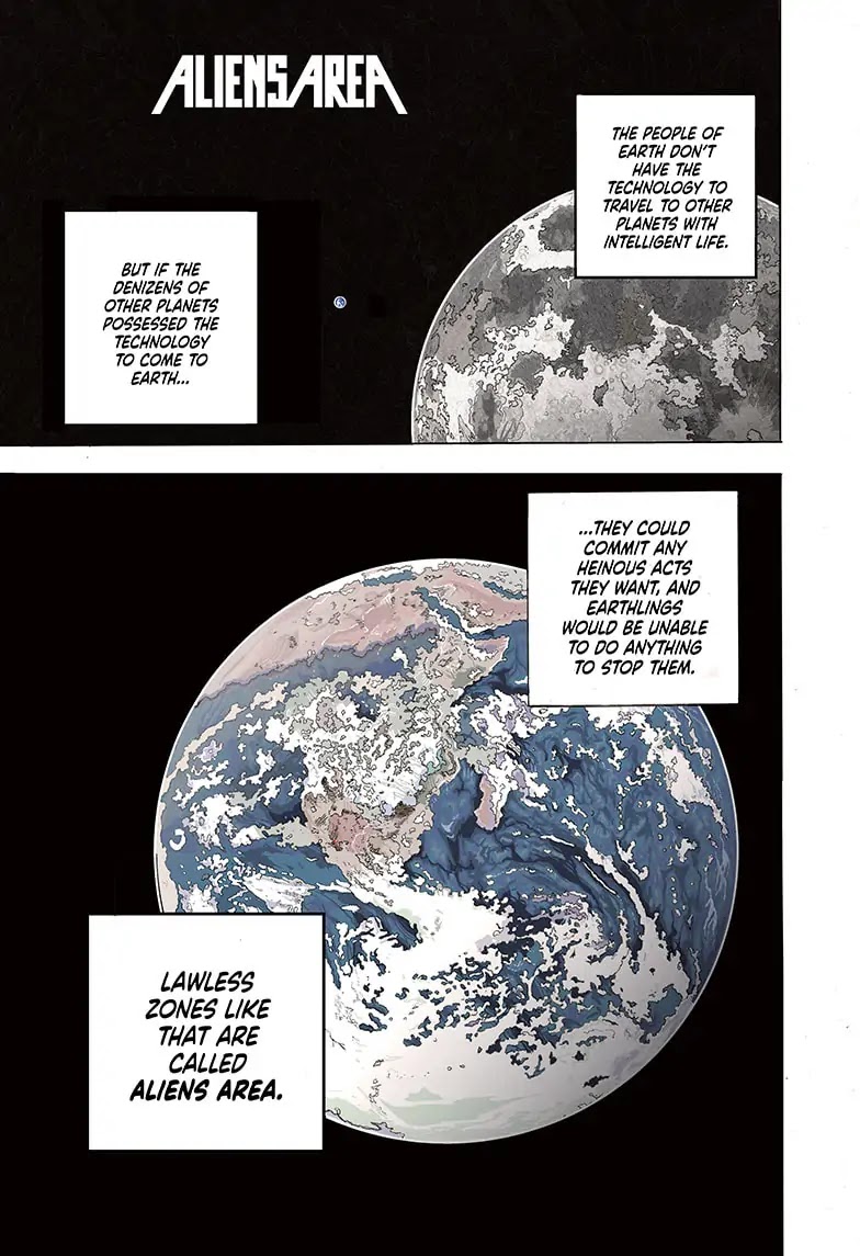 ALIENS AREA chapter 1 page 1