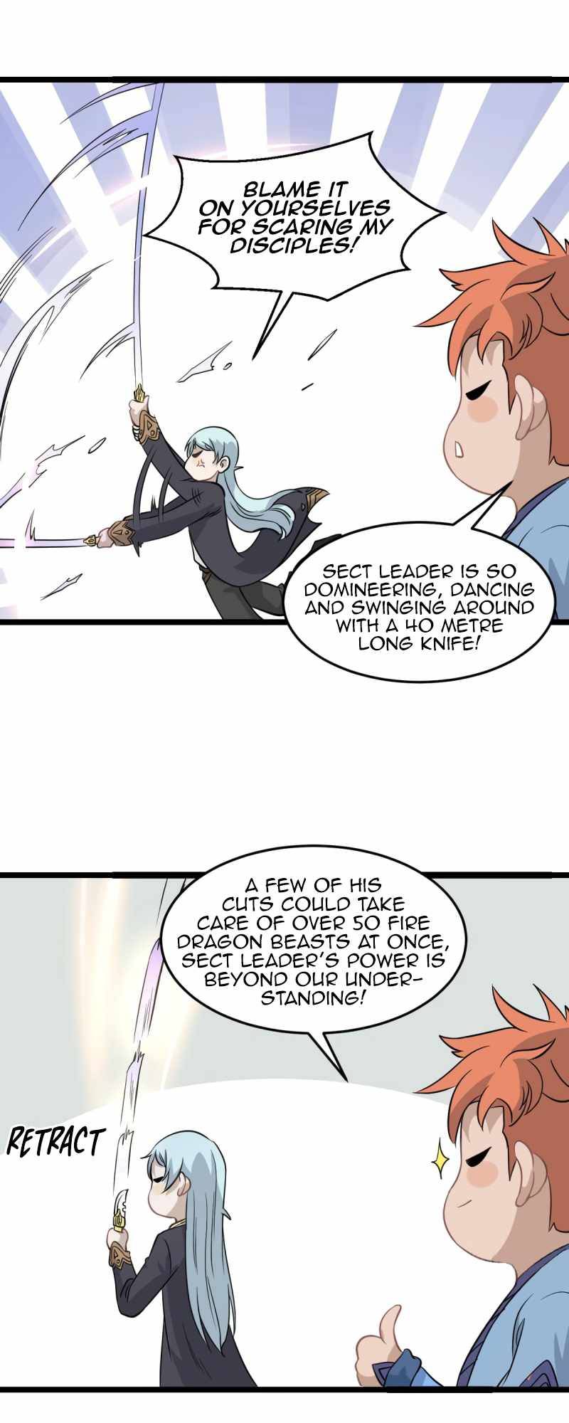 All Hail the Sect Leader chapter 114 page 3