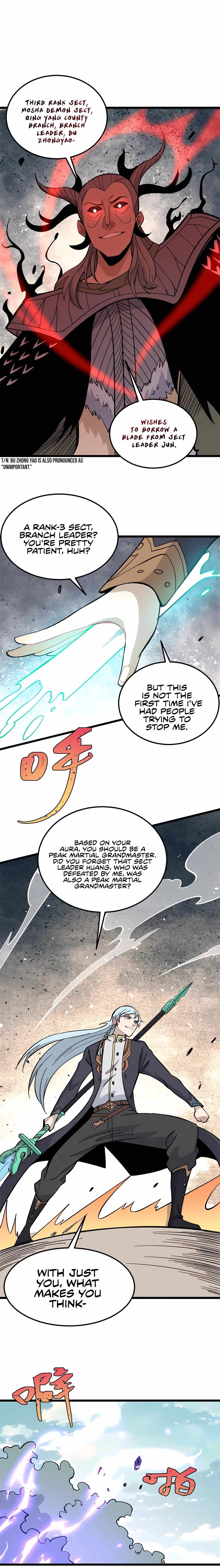 All Hail the Sect Leader chapter 176 page 13