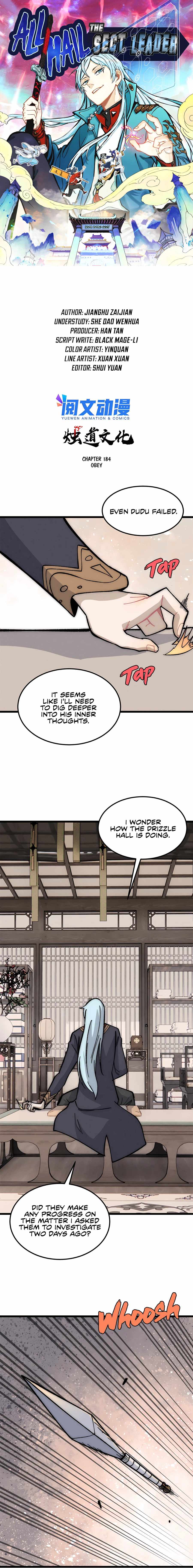 All Hail the Sect Leader chapter 184 page 2