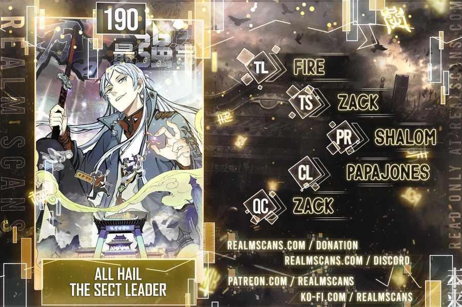 All Hail the Sect Leader chapter 190 page 1