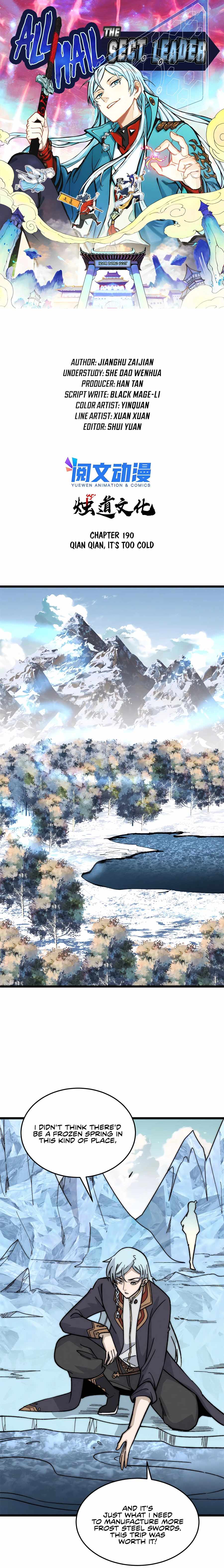 All Hail the Sect Leader chapter 190 page 2