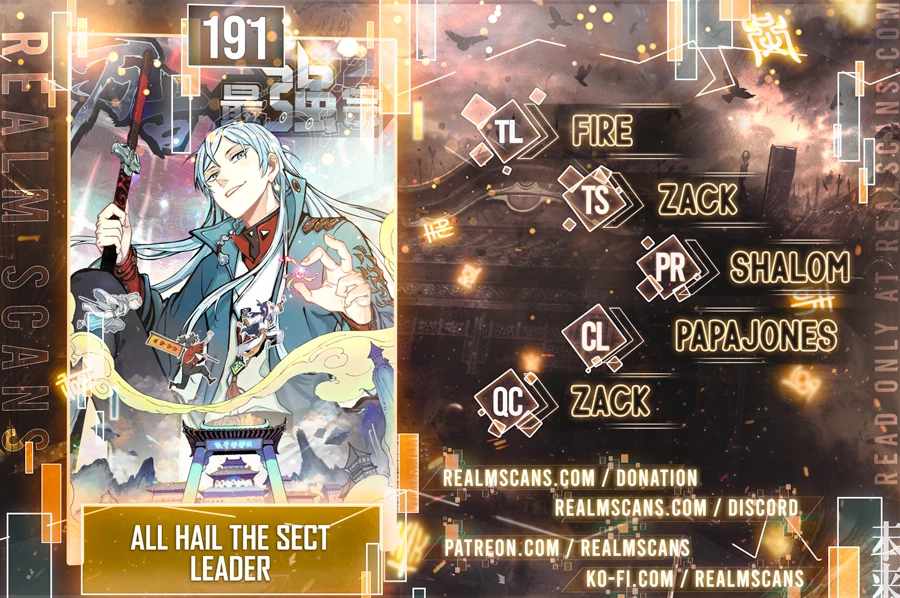 All Hail the Sect Leader chapter 191 page 1