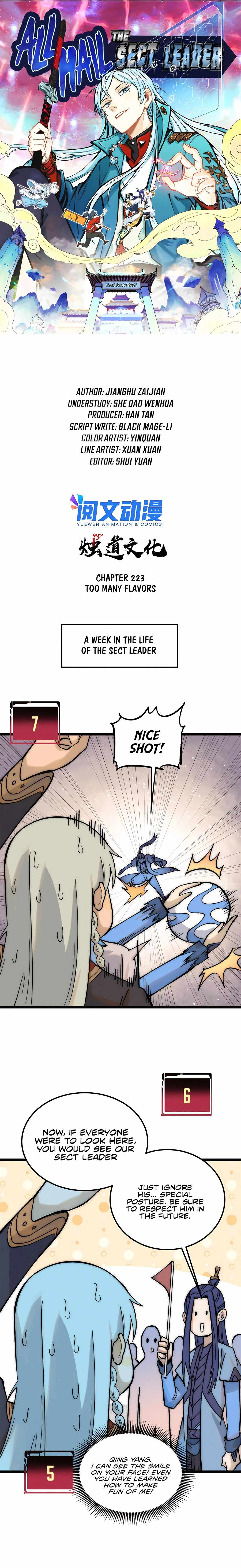 All Hail the Sect Leader chapter 223 page 2