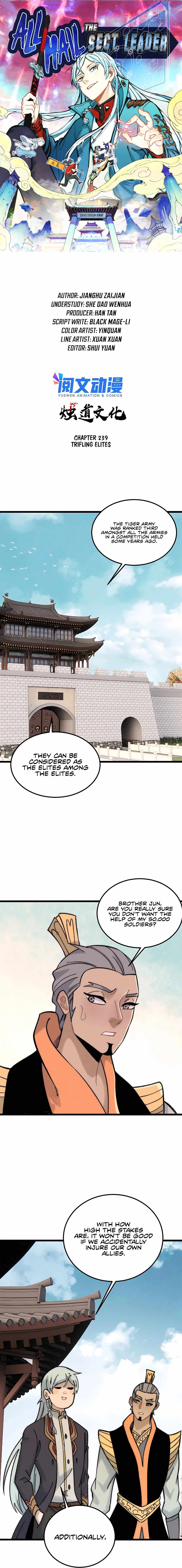 All Hail the Sect Leader chapter 239 page 2