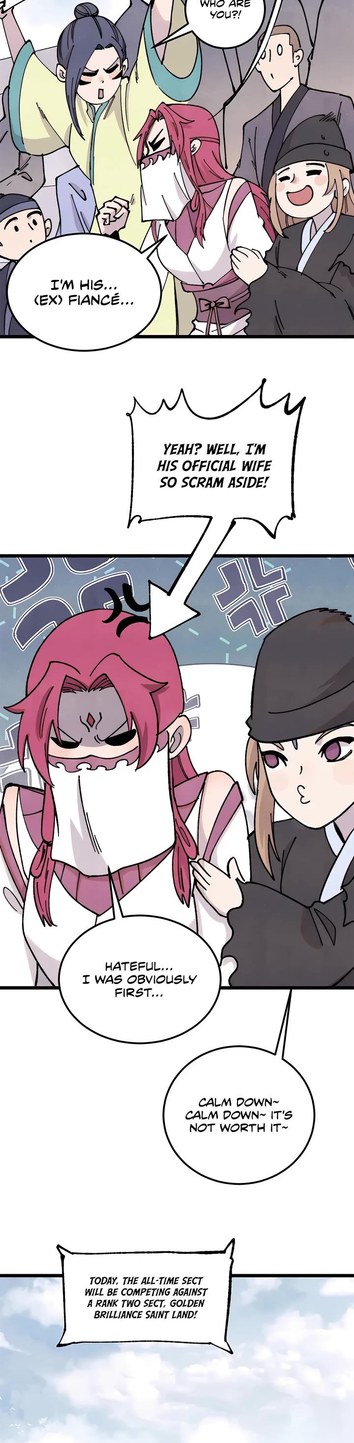 All Hail the Sect Leader chapter 374 page 4