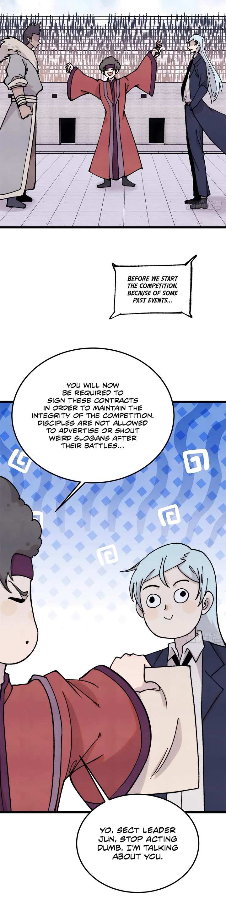 All Hail the Sect Leader chapter 374 page 5