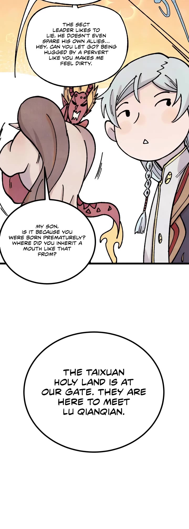 All Hail the Sect Leader chapter 390 page 27