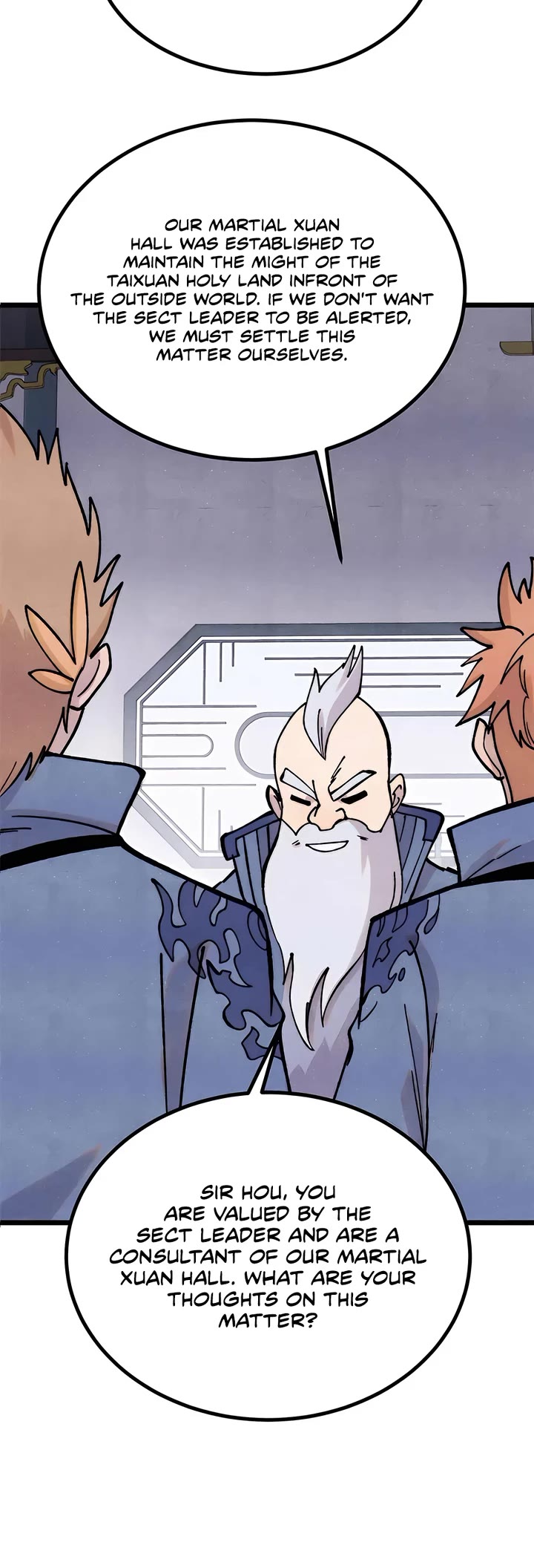 All Hail the Sect Leader chapter 398 page 13