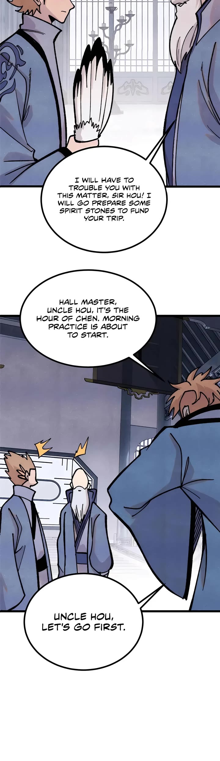 All Hail the Sect Leader chapter 398 page 17